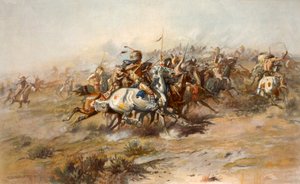 リトルビッグホーンの戦い、1876年6月、パブ。 1905